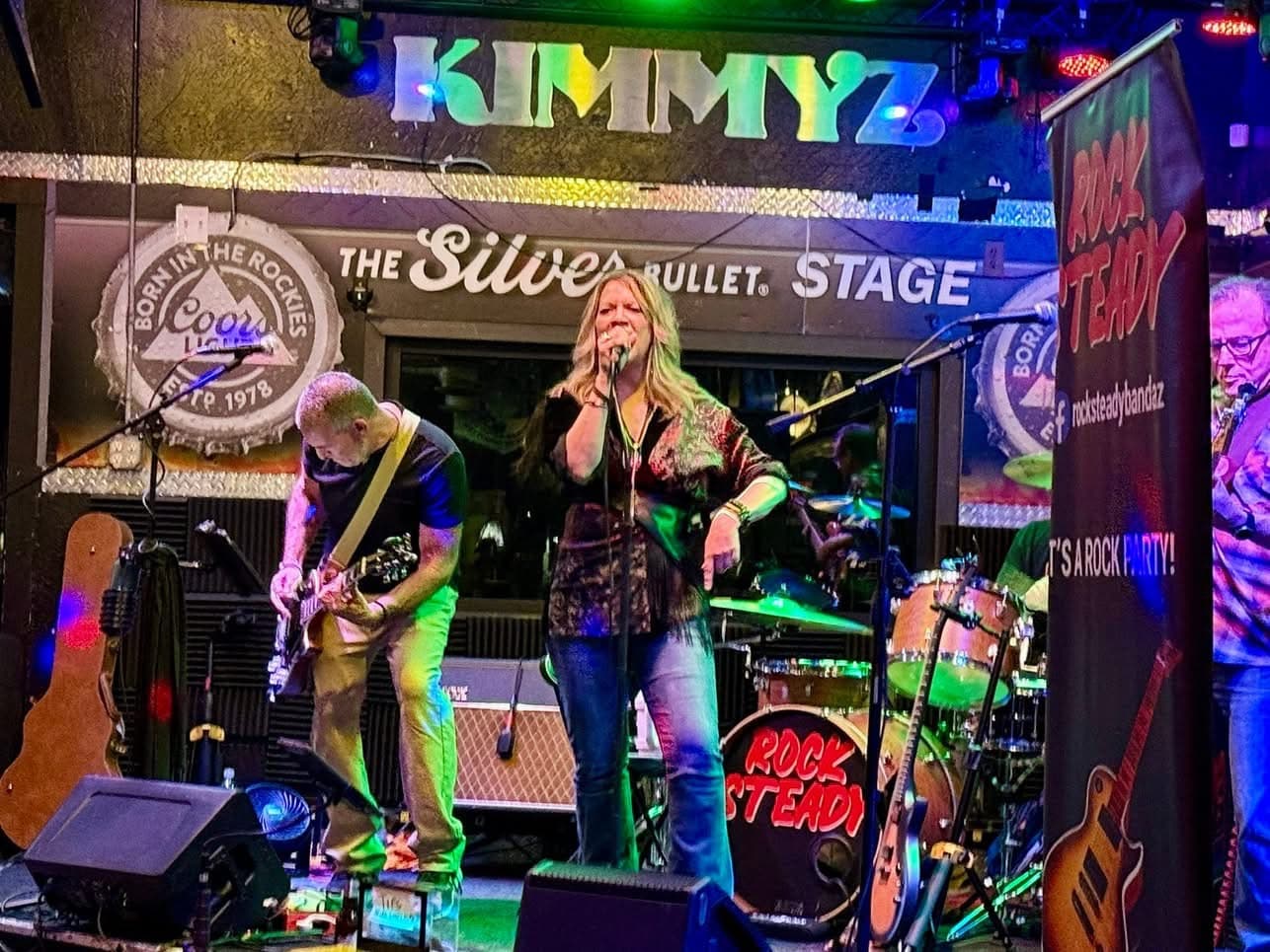 Rock Steady performing live on a Phoenix stage